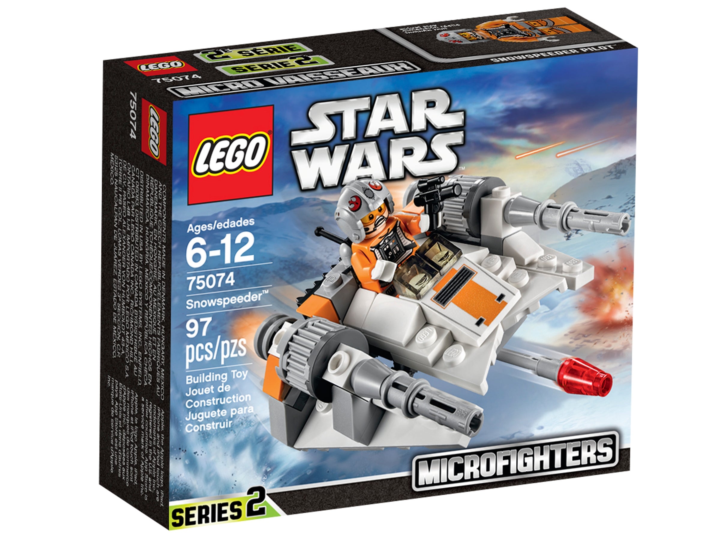 Lego Star Wars Microfighters 75074 Snowspeeder 97  Pieces  New!